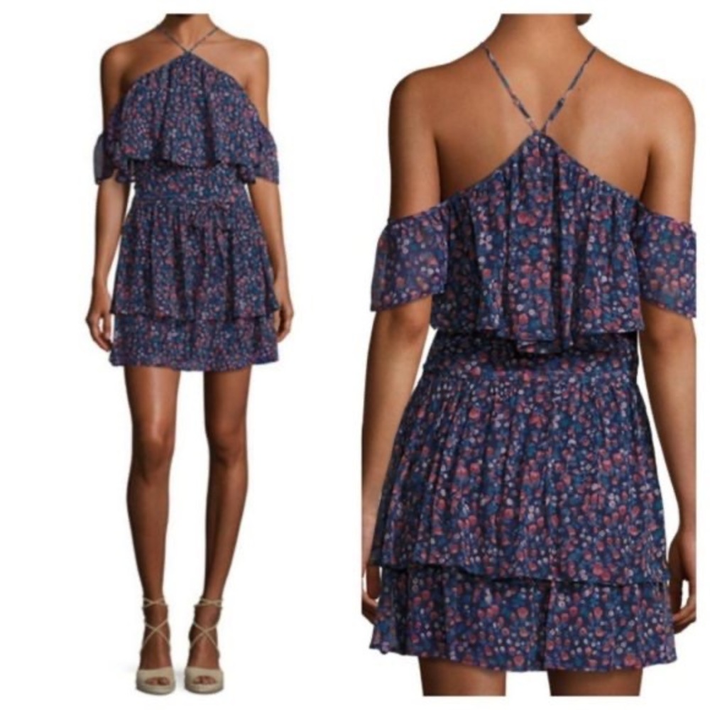 Paige Darya Floral Dress size M worn twice